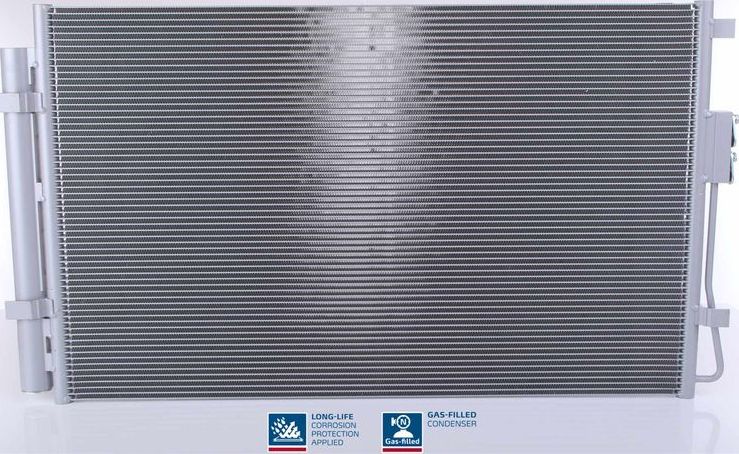 Радиатор кондиционера (конденсатор) Nissens (алюминий). Артикул 940392