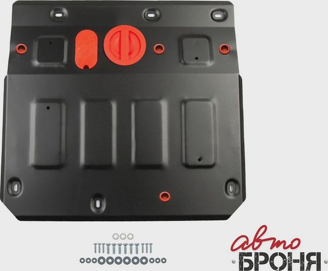 Защита картера АвтоБроня для Hongqi HS5 АКПП 4WD 2018-2026. Артикул 111.08019.1