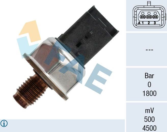 Датчик давления топлива FAE. Артикул 15601