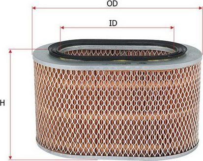 Воздушный фильтр Sakura. Артикул A-1032