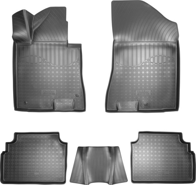 Коврики 3D Норпласт для салона Hyundai Sonata VIII DN8 2019-2026. Артикул NPA11-C31-630