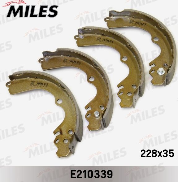 Тормозные колодки Miles. Артикул E210339