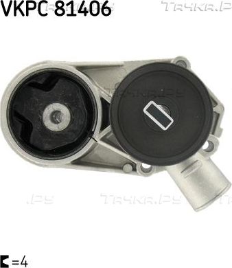 Помпа (водяной насос) SKF. Артикул VKPC 81406