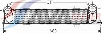 Интеркулер AVA. Артикул BWA4538