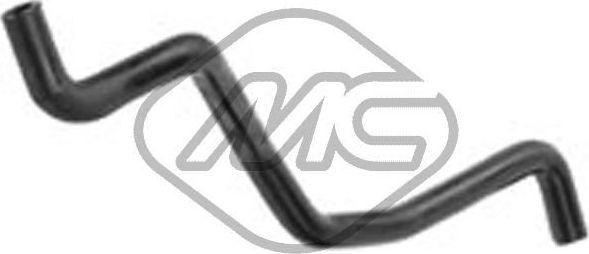 Патрубок радиатора (системы охлаждения) Metalcaucho. Артикул 99733