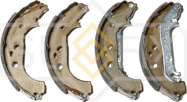 Колодки тормозные барабанные задние правые/левые FORD FOCUS II (DA, HCP, DP) 200 (Sufix). Артикул SY1018