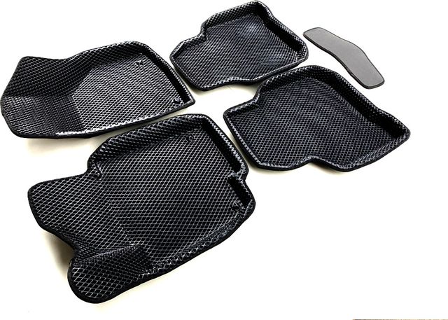 Коврики Euromat 3D EVA для салона Skoda Superb II 2008-2015. Артикул EM3DEVA-004509