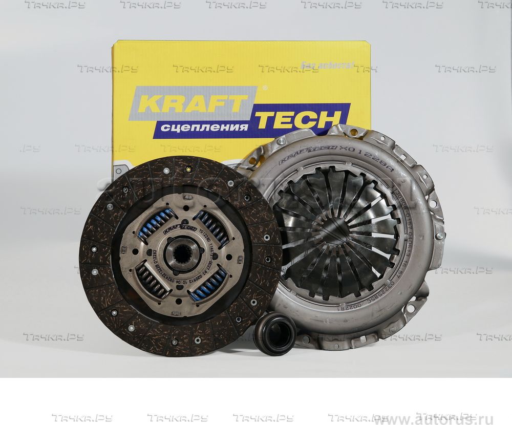 Сцепление (комплект) KraftTech 3P Kit для Peugeot Partner Tepee 2008-2017. Артикул W01228C