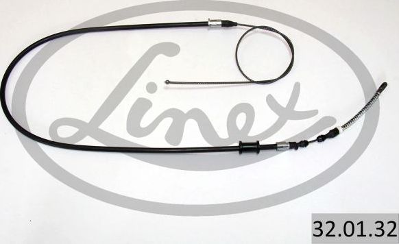Трос ручника (тросик ручного тормоза) Linex передний правый для Opel Vectra A 1988-1995. Артикул 32.01.32