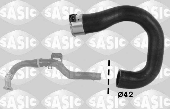 Патрубок интеркулера Sasic. Артикул 3336128