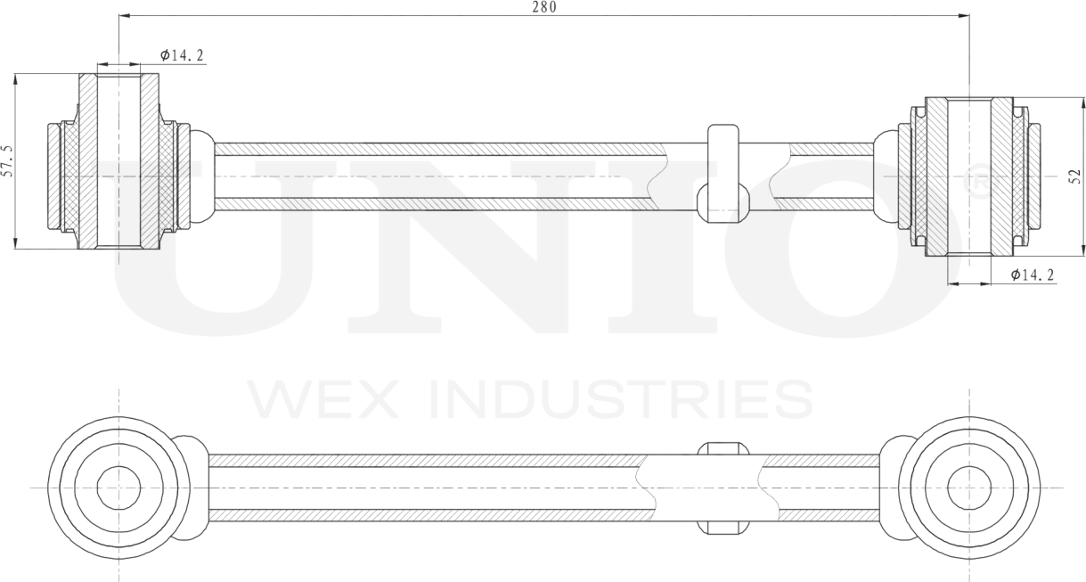 Рычаг подвески (Unio). Артикул SSP-40137