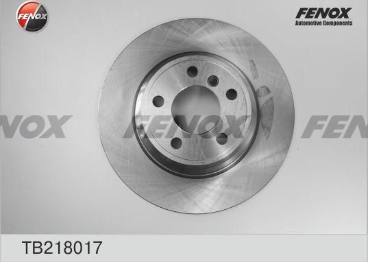 Тормозной диск Fenox. Артикул TB218017
