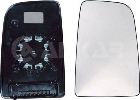 Зеркальное стекло бокового зеркала Alkar. Артикул 6422994