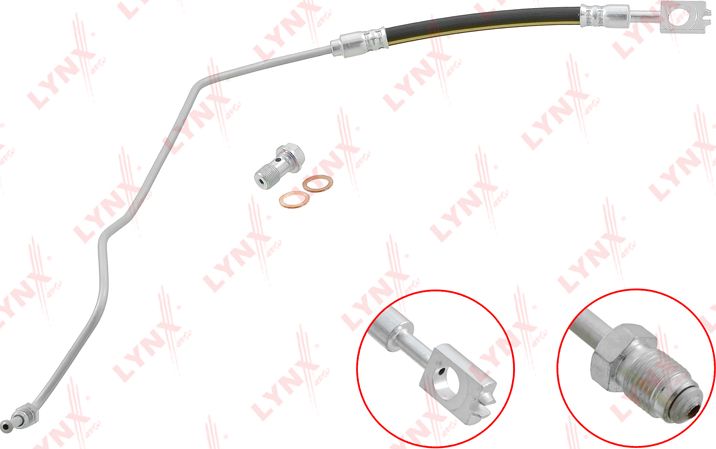 Тормозной шланг LYNXauto. Артикул BL-3192