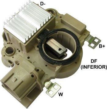 Реле-регулятор напряжения генератора Gauss для Honda Civic VII 2000-2005. Артикул GA837