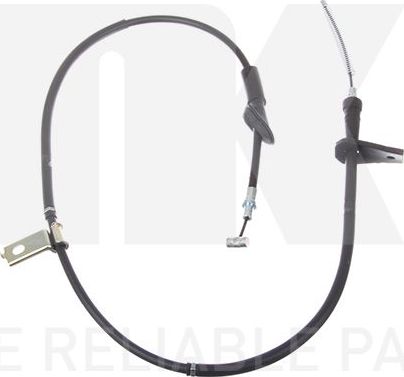 Трос ручника (тросик ручного тормоза) NK левый для Opel Agila A 2000-2002. Артикул 9036126