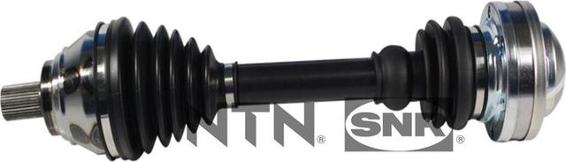 Полуось (привод в сборе, приводной вал) NTN / SNR передняя передняя левая для Volkswagen Golf Sportsvan I 2014-2026. Артикул DK54.015