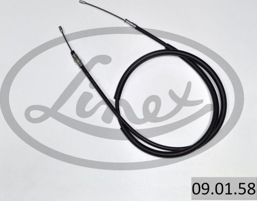 Трос ручника (тросик ручного тормоза) Linex. Артикул 09.01.58