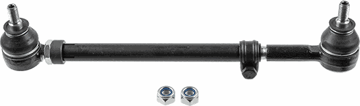 Рулевая тяга поперечная Lemforder правая/левая для Mercedes-Benz W124, A124 1984-1993. Артикул 10725 02