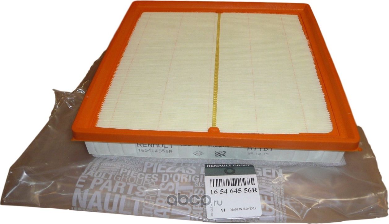 Воздушный фильтр Renault. Артикул 165464556R