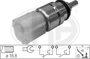 Датчик температуры охлаждающей жидкости Era для Chevrolet Spark III 2010-2016. Артикул 330665
