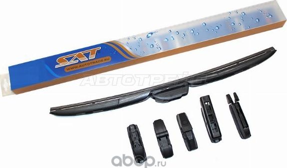 Щётка стеклоочистителя гибридная в пластиковом ко (SAT). Артикул STWB519LHD