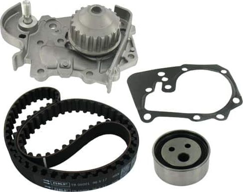 Помпа (водяной насос) с комплектом ремня ГРМ SKF. Артикул VKMC 06003