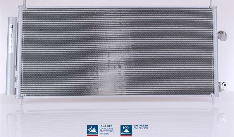 Радиатор кондиционера (конденсатор) Nissens (алюминий). Артикул 940737