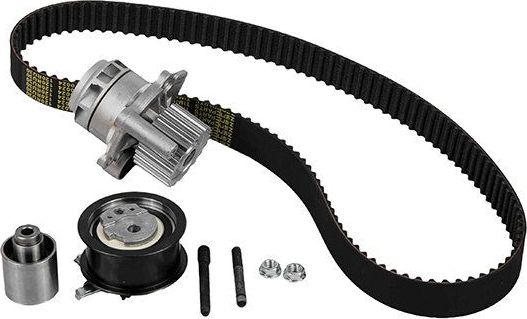 Помпа (водяной насос) с комплектом ремня ГРМ Zentparts. Артикул Z37712