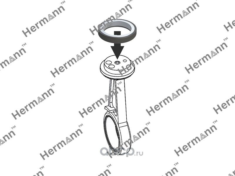 Ремкомплект компрессора (Hermann). Артикул HR37206850555