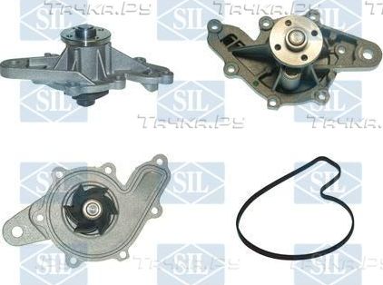 Помпа (водяной насос) Saleri/SIL для Smart Fortwo II (W451) 2007-2015. Артикул PA1129
