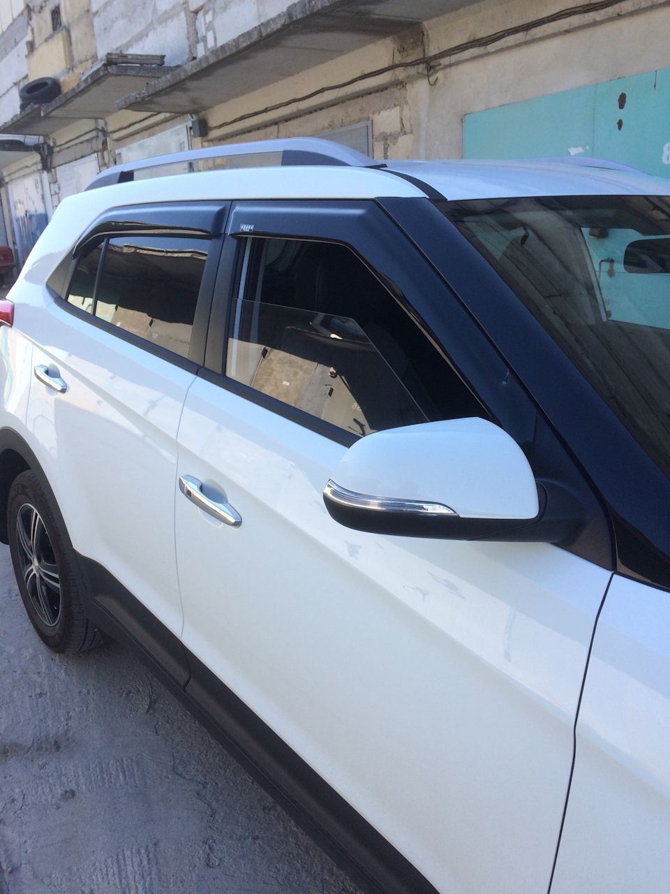 Дефлекторы V-Star для окон Hyundai Creta 5дв. 2016-2020. Артикул D23340