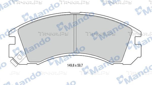 Тормозные колодки Mando передние для Mitsubishi Outlander III 2012-2026. Артикул MBF015708