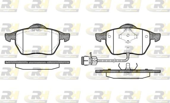Тормозные колодки RoadHouse. Артикул 2390.02