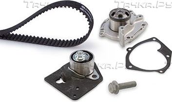Помпа (водяной насос) с комплектом ремня ГРМ Gates PowerGrip® для Opel Movano II 2001-2006. Артикул KP15552XS
