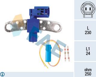 Датчик положения коленвала FAE. Артикул 79321