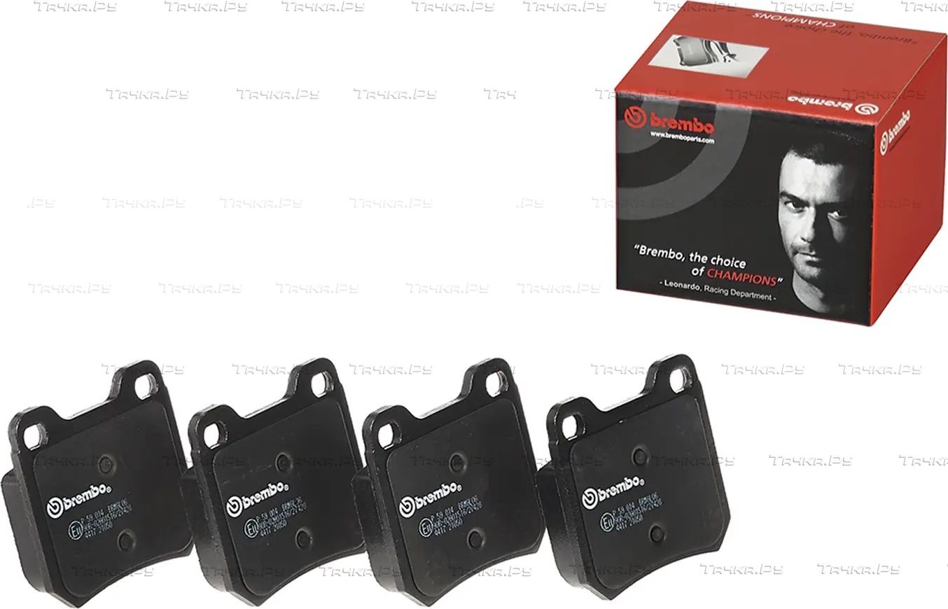 Тормозные колодки Brembo PRIME LINE задние для Opel Omega B 1994-2003. Артикул P 59 014