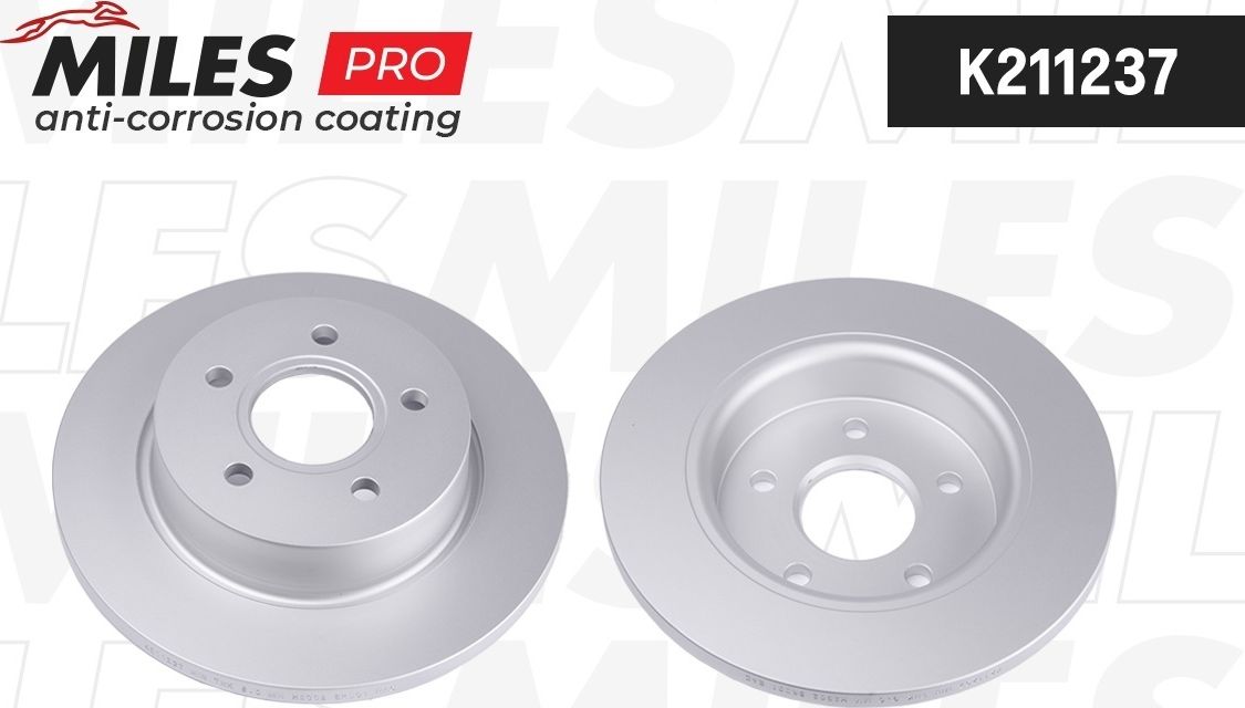 Тормозной диск Miles. Артикул K211237