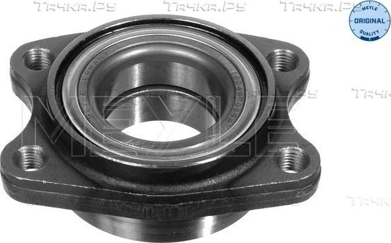 Ступица колеса Meyle Original задняя для Audi A4 II (B6) 2000-2004. Артикул 100 407 0092