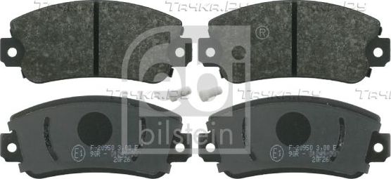 Тормозные колодки Febi Bilstein. Артикул 16077