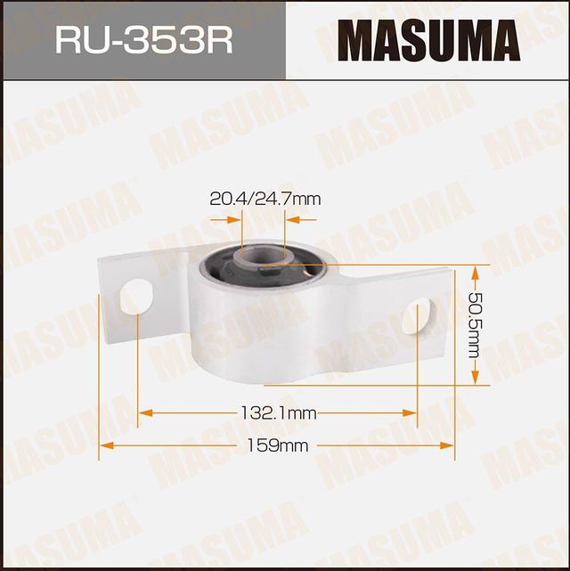 Сайлентблок переднего рычага подвески Masuma. Артикул RU-353R