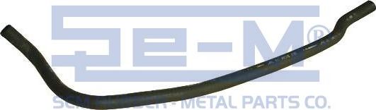 Патрубок радиатора (системы охлаждения) Sem Lastik для MAN TGA 2000-2026. Артикул 8409