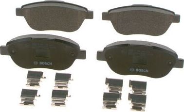 Тормозные колодки Bosch (Low-Metallic) передние для Fiat Multipla I 1999-2010. Артикул 0 986 494 074