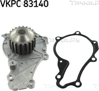 Помпа (водяной насос) SKF Aquamax для Peugeot 307 I 2001-2005. Артикул VKPC 83140