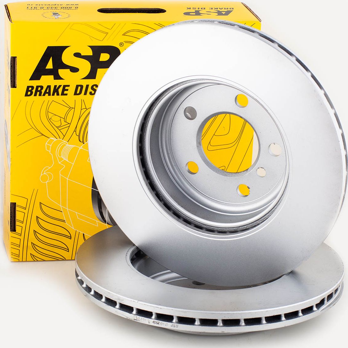 Тормозной диск BMW X3 (E83) 2.5-3.0D 04-11 передний, вентилир.D=325 (ASP). Артикул 030215