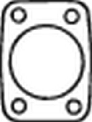 Прокладка глушителя Bosal (Бельгия). Артикул 256-148