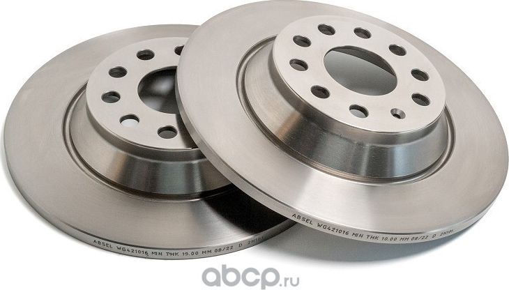 Диск тормозной задний (Absel). Артикул WG421016