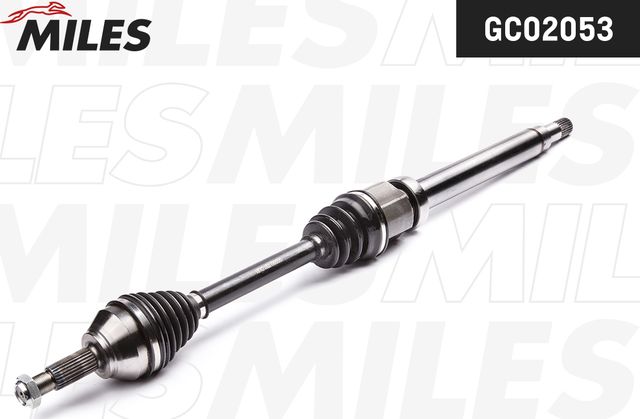 Полуось (привод в сборе, приводной вал) Miles передняя правая для Ford Focus I 1998-2004. Артикул GC02053
