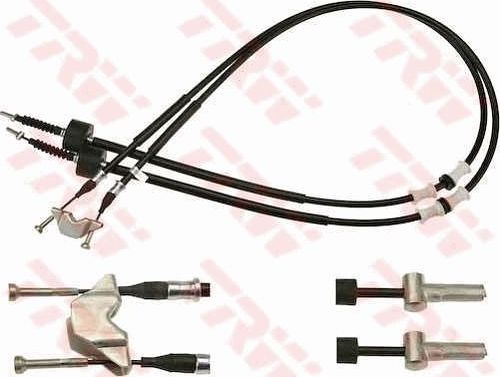 Трос ручника (тросик ручного тормоза) TRW правый/левый для Chevrolet Corsa 1994-2002. Артикул GCH2098