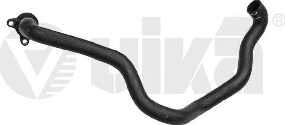 Патрубок радиатора (системы охлаждения) Vika (резина). Артикул 11048201